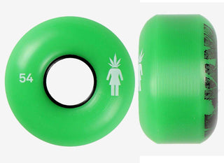 Girl Skateboard Wheels 54mm 80A Trees Cruiser Green Soft
