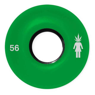 Girl Skateboard Wheels 56mm 80A Trees Cruiser Green Soft