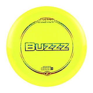 Discraft Disc Golf Z Line Buzzz Midrange Disc 5/4/-1/1 Yellow/Rainbow Stars 177-180g