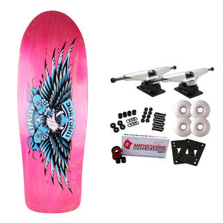 Dogtown Old School Skateboard Complete Proud Bird Pink 10" x 31.95"