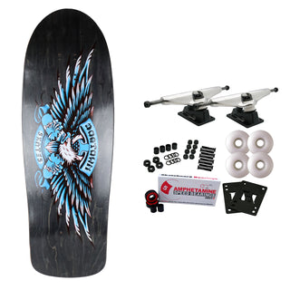 Dogtown Old School Skateboard Complete Proud Bird Black 10" x 31.95"