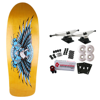 Dogtown Old School Skateboard Complete Proud Bird Yellow 10" x 31.95"