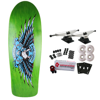 Dogtown Old School Skateboard Complete Proud Bird Green 10" x 31.95"