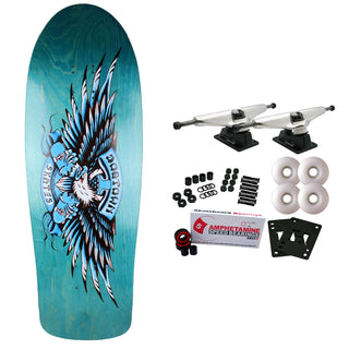 Dogtown Old School Skateboard Complete Proud Bird Blue 10" x 31.95"