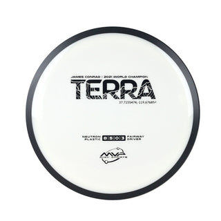 MVP Disc Golf Neutron Terra James Conrad Fairway 8/5/0/3 White 172 grams
