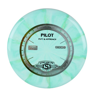 Streamline Disc Golf Cosmic Neutron Pilot Putter 2/5/0/1 Mint Blue 174g