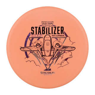 Streamline Disc Golf Electron Stabilizer Putter 3/3.5/0/2.5 Orange/Purple 174 grams