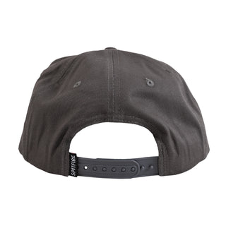 Spitfire Wheels Hat Classic 87 Snapback Charcoal