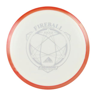 Axiom Disc Golf Fission Fireball Distance Driver 9/4/0/3.5 White/Red Blend 164 grams