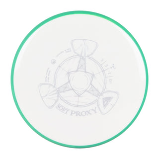 Axiom Disc Golf Neutron Proxy Soft Putter 3/3/-1/0.5 White/Green 174 grams