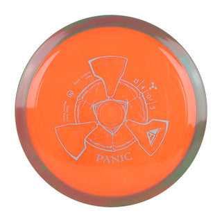 Axiom Disc Golf Neutron Panic Distance Driver 13/4/-0.5/3 Orange/Dk Grn 174 grams