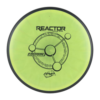 MVP Disc Golf Fission Reactor Midrange 5/5/-0.5/1.5 Dirty Yellow 173 grams