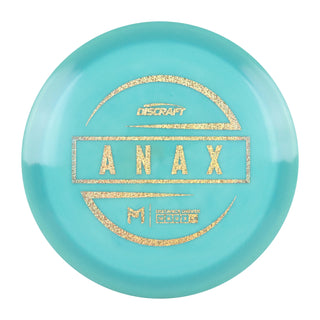 Discraft Disc Golf Paul McBeth Signature Anax Distance Driver 10/6/0/3 Bright Blue/Gold Dots 173-174g