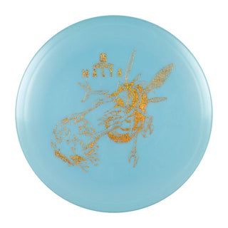 Discraft Disc Golf Paul McBeth Signature Big Z Malta Midrange 5/4/1/3 Light Blue/Gold Distortion 173-174g