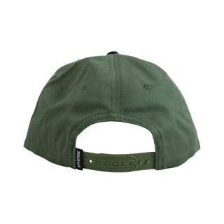 Spitfire Wheels Hat Old E Arch Snapback Olive Red