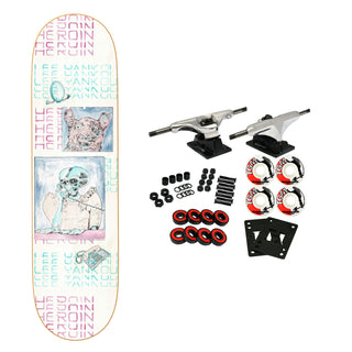 Heroin Skateboard Complete Yankou Die Tonight 8.25" x 31.5"