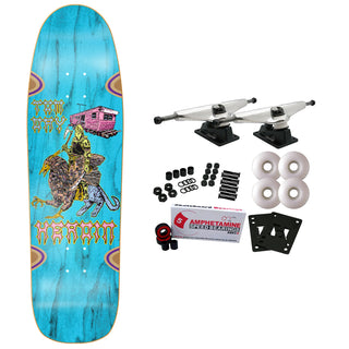 Heroin Skateboard Complete Tom Day Die Tonight 8.88" x 32" Assorted Colors