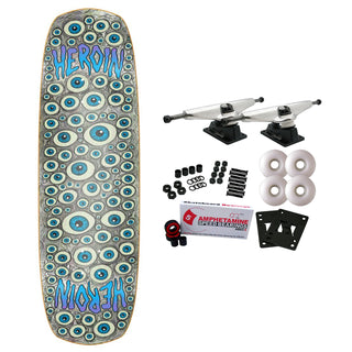 Heroin Skateboard Complete Seeing Double Shovel Symmetrical 9.5" x 32"