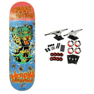 Heroin Skateboard Complete Craig Questions Dead Reflections 9.0" x 32.25"