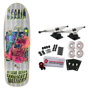 Heroin Skateboard Complete Craig Questions Hellscape 10" x 32"