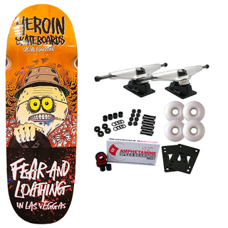 Heroin Skateboard Complete Fear and Loathing 10.4" x 32.25"