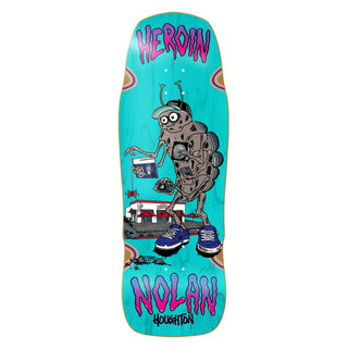 Heroin Skateboard Deck Nolan Bug 10.4" x 30.75"
