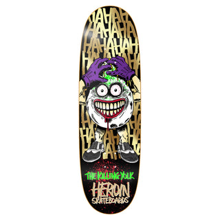 Heroin Skateboard Deck Killing Yolk Symmetrical 9.25" x 32"