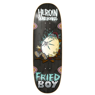 Heroin Skateboard Deck Fried Boy 10.4" x 32"