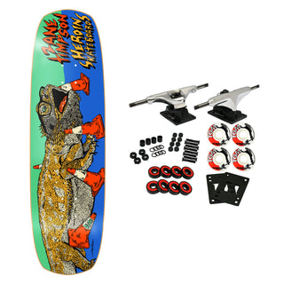 Heroin Skateboard Complete Zane Timpson Dude Symmetrical Double Shovel 9.0" x 31.75"
