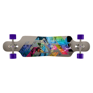 Street Surfing Longboard I Want to Believe Drop Through 9.5" x 39"