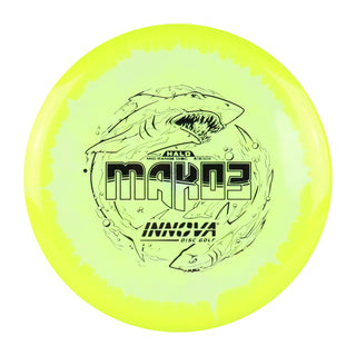 Innova Disc Golf Halo Star Mako3 Midrange Disc 5/5/0/0 Yellow/Black 177 grams