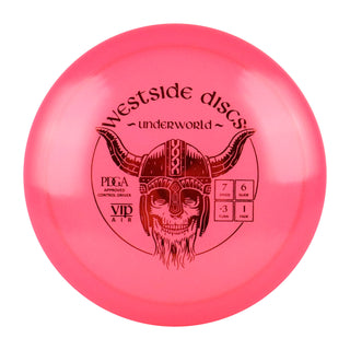 Westside Disc Golf VIP Air Underworld Fairway Driver 7/6/-3/1 Pink/Red 156 grams