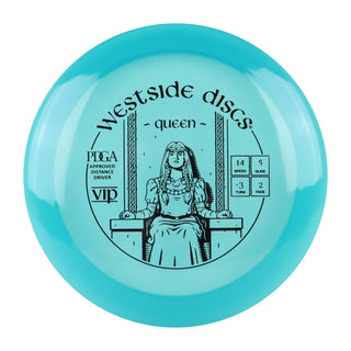 Westside Disc Golf VIP Queen Distance Driver 14/5/-3/2 Blue/Black 174 grams