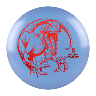 Discraft Disc Golf Big Z Thrasher Driver 12/5/-3/2 Slate Blue/Red Dots 173-174g