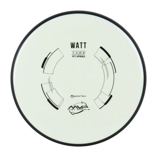 MVP Disc Golf Neutron Watt Putter 2/5/-0.5/0.5 White 174 grams