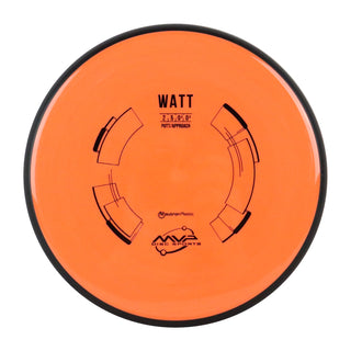 MVP Disc Golf Neutron Watt Putter 2/5/-0.5/0.5 Orange 167 grams