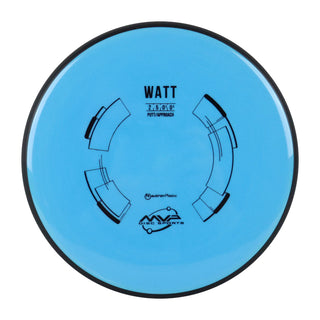 MVP Disc Golf Neutron Watt Putter 2/5/-0.5/0.5 Blue 172 grams