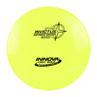 Innova Disc Golf Star Invictus Distance Driver 10/4/0/3 Yellow/Black 175 grams