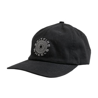 Spitfire Wheels Hat Classic 87 Swirl Strapback Black/Grey