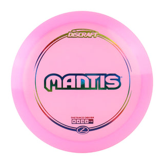 Discraft Disc Golf Z Line Mantis Distance Driver 8/4/-2/2 Pink/Rainbow Pink/Rainbow 175-176g