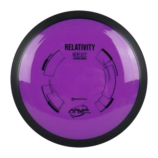 MVP Disc Golf Neutron Relativity Distance Driver 14.5/5.5/-3/1.5 Dark Purple 175 grams