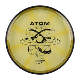 MVP Disc Golf Proton Atom Putter 3/3/0/1 Light Rust 169 grams
