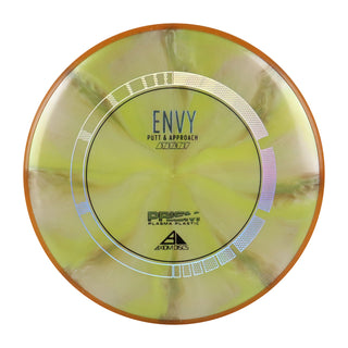 Axiom Disc Golf Prism Plasma Envy Putter 3/3/0/2 Tan/Rust 171 grams