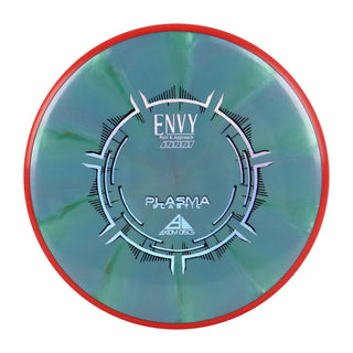 Axiom Disc Golf Plasma Envy Putter 3/3/0/2 Slate Green/Red 172 grams
