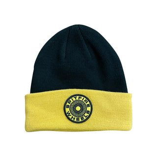 Spitfire Wheels Beanie Classic 87 Swirl Patch Black/Gold