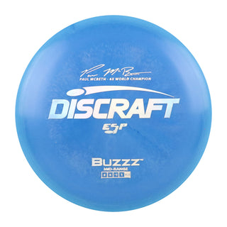 Discraft Disc Golf Paul McBeth Signature ESP Buzzz Midrange 5/4/-1/1 Blue/Holo 177-180g