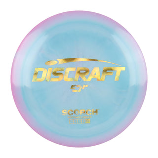 Discraft Disc Golf ESP Scorch Distance Driver 11/6/-2/2 Sky Purple/Gold Cubes 170-172g