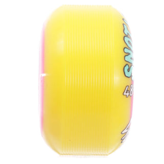 Snot Wheel Co. Skateboard Wheels 48mm Lil Boogers 101A Yellow/Pink