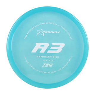 Prodigy Disc Golf 750 A3 Putt and Approach 4/4/0/3 Blue/White 174 grams