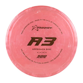 Prodigy Disc Golf 500 A3 Putt and Approach 4/4/0/3 Pink/Gold 173 grams